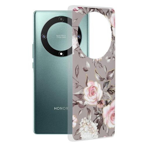 Techsuit - Marble Series maska za Honor Magic5 Lite - Bloom of Ruth Gray slika 1