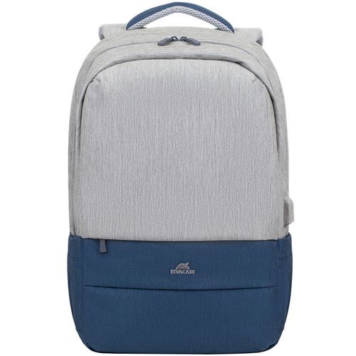 Ruksak RivaCase 17.3" Prater 7567 Grey/Dark Blue anti-theft laptop backpack slika 3