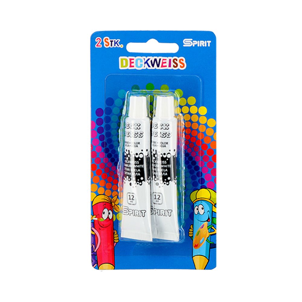 Spirit tempera 2/1 12 ml, blister, Bijela slika 1