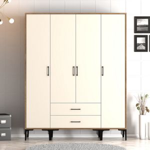 Kumsal STS - Walnut, Cream Walnut
Cream Wardrobe