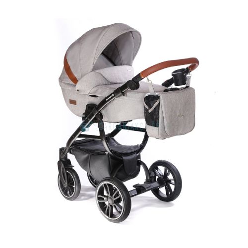 Tutek Kolica za bebe 2u1 Grander Play G1, Light Grey slika 1