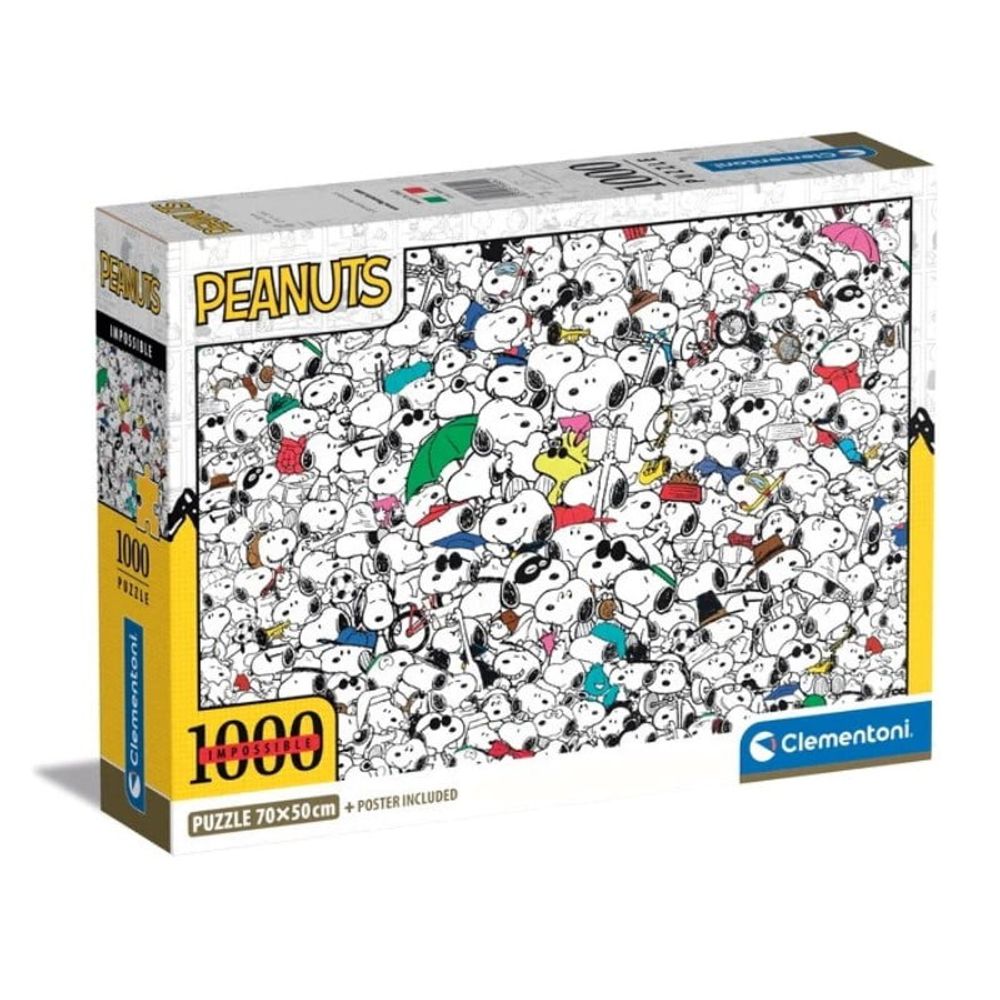 Clementoni Puzzle CL39804 Impossible Peanuts 1000kom slika 1