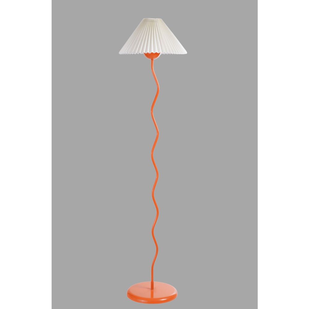 Opviq Podna lampa 676, bijela, narančasta slika 2