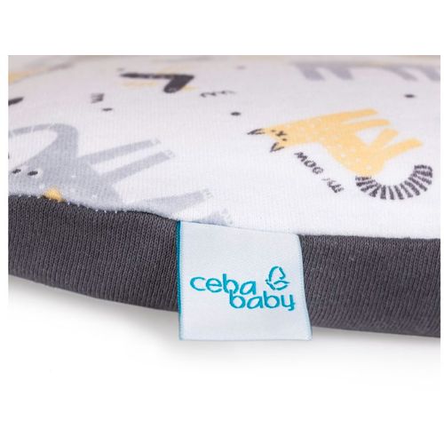 Ceba Baby navlaka za podlogu za previjanje mekano(50x70) 2kom Dark grey Elephant + Light grey Elephant slika 2