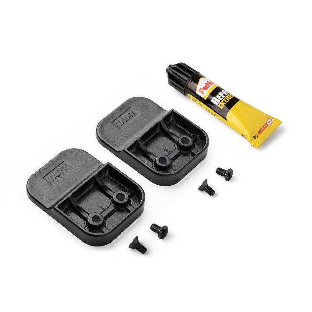 TATAY Set za montažu GLUE & FIX Onyx 11,5x2x19,5cm, Crni slika 1