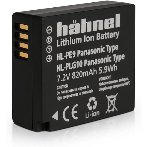 Hähnel HL-PLG10 zamjenska baterija 820mAh - Replaces Panasonic DMW-BLG10E slika 2