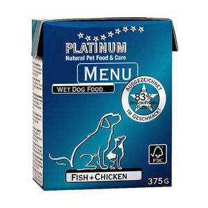 Platinum Menu Piletina i Riba 375 g