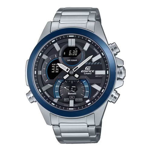 Muški sat Casio EDIFICE SPORT Bluetooth® - Crna/Srebrna (Ø 49 mm) slika 1