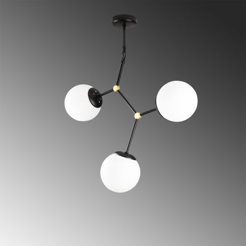 Damar - 6316 BlackWhite Chandelier slika 4