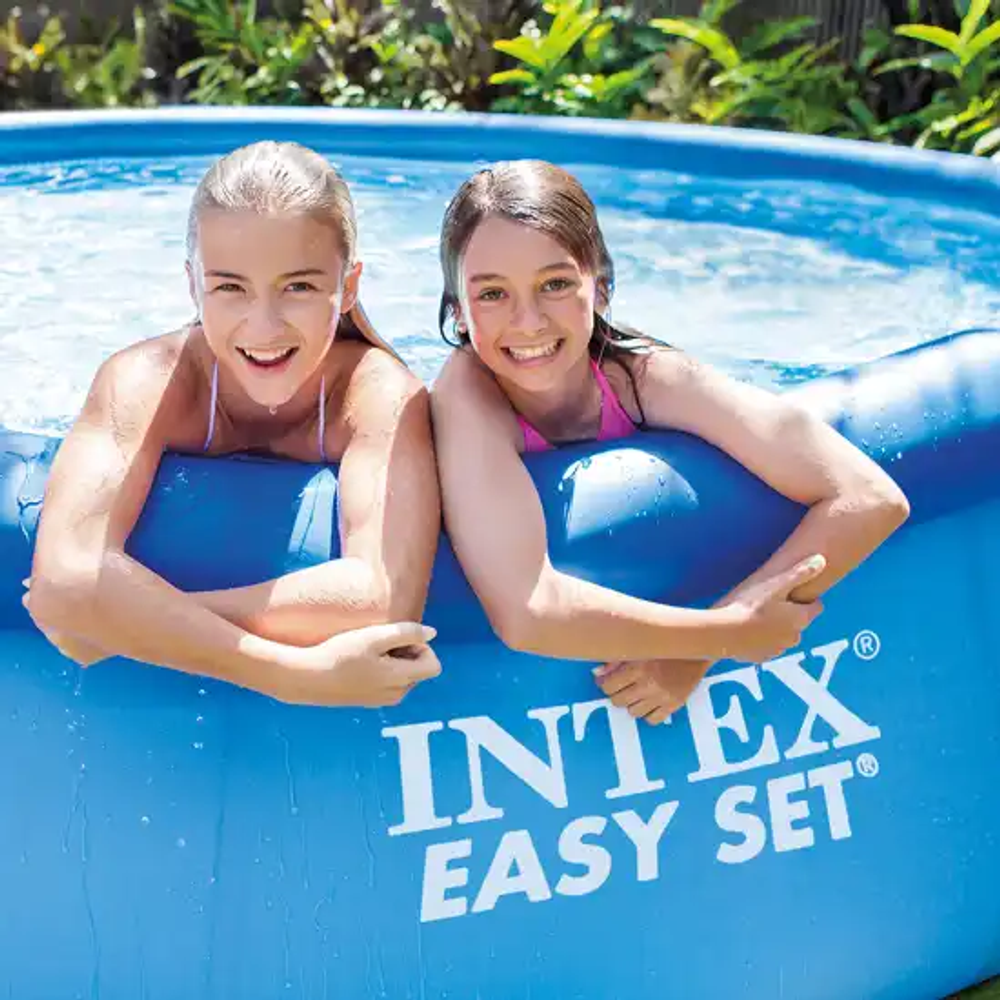Intex bazen na naduvavanje 244x61 cm Easy Set sa pumpom 28108NP slika 6