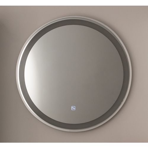 Ceramica lux   Ogledalo alu-ram fi70, gold, touch-dimer prednji, sa kaišem- CL12 300010 slika 1