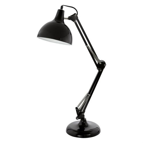 Eglo Borgillio stona lampa/1, e27, crna  slika 1