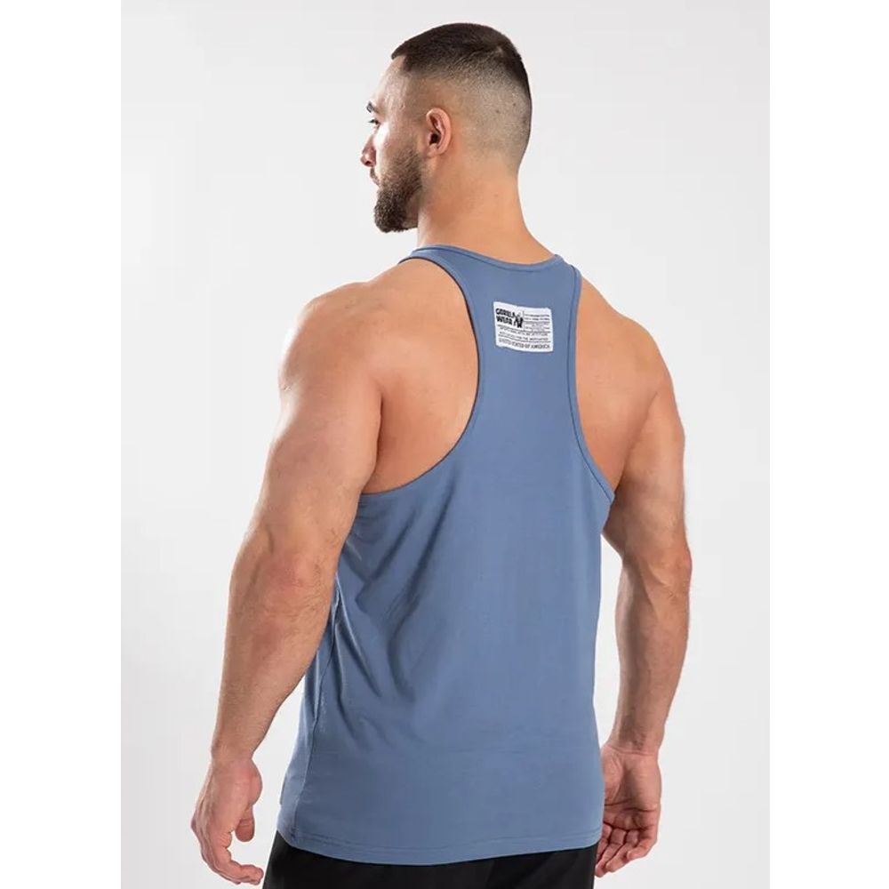 Gorilla Wear CLASSIC Majica bez rukava, Plavo/Siva slika 2