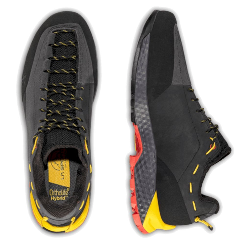 La Sportiva Muške patike TX Guide Leather, Carbon/Yellow slika 3