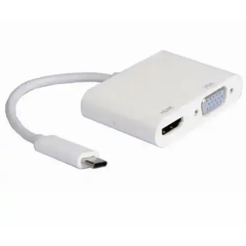 Adapter konverter Tip C - HDMI+VGA Linkom slika 1