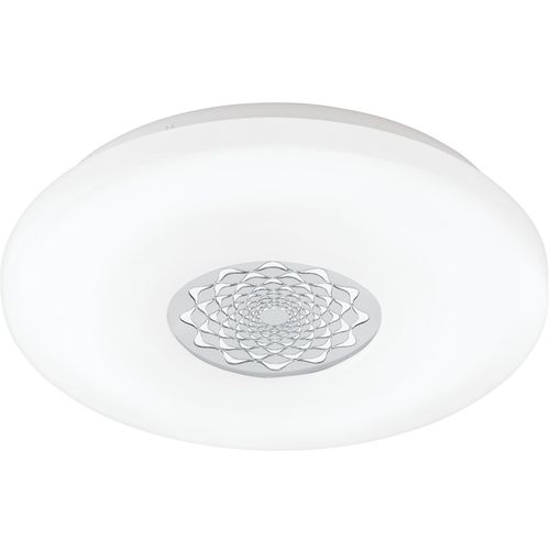 Eglo Capasso 1 plafonjera/1, led, 24w, 3600lm, prom 400, krom/bijela  slika 1