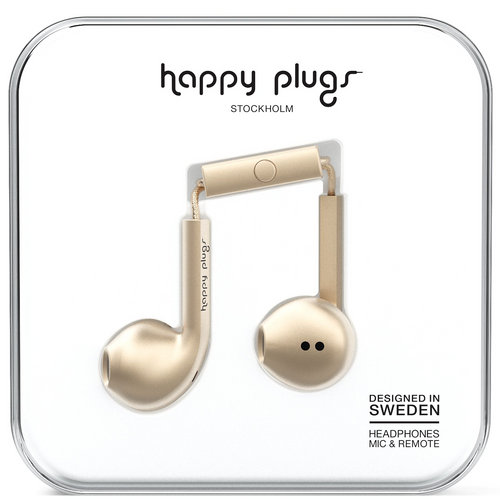 Happy Plugs, Earbud Plus slušalice,Champagne slika 1