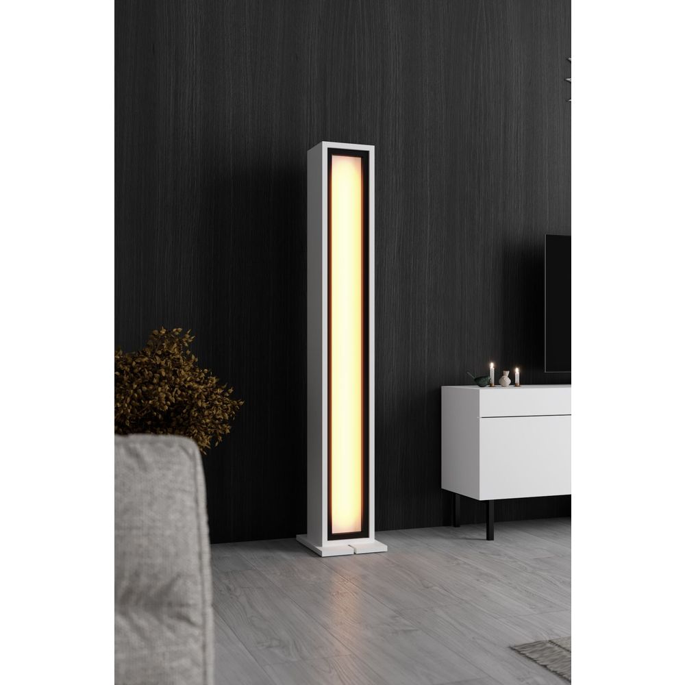 Podna Lampa Nova - Bijela slika 3