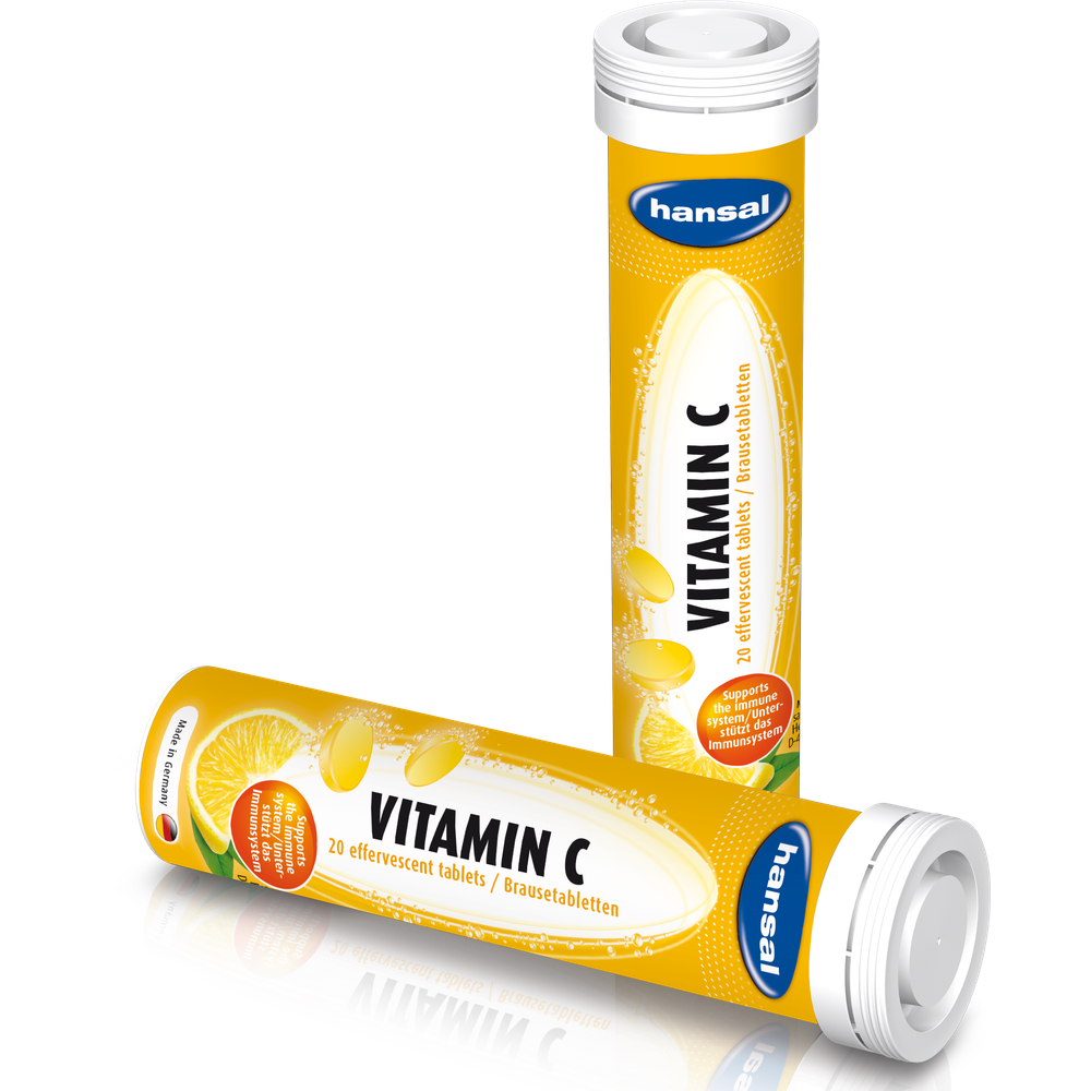 Hansal šumeće tablete Vitamin C 82g slika 1