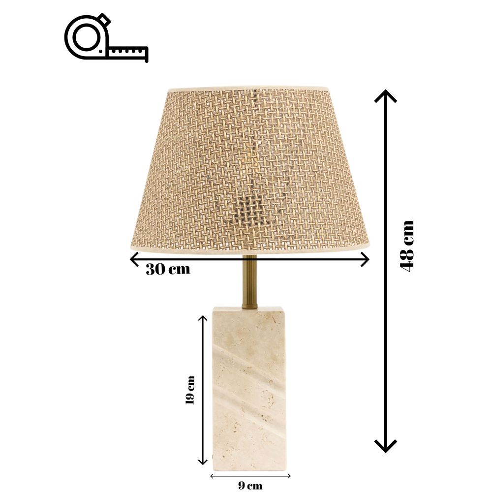 Lampa za Sto Valen - smeđa slika 8