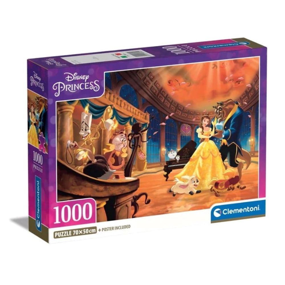 Clementoni Puzzle CL39854 Disney Ljepotica i zvijer 1000kom slika 1