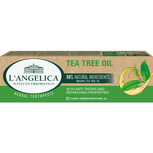 L'ANGELICA pasta za zube Tea Tree Oil 75ml slika 1