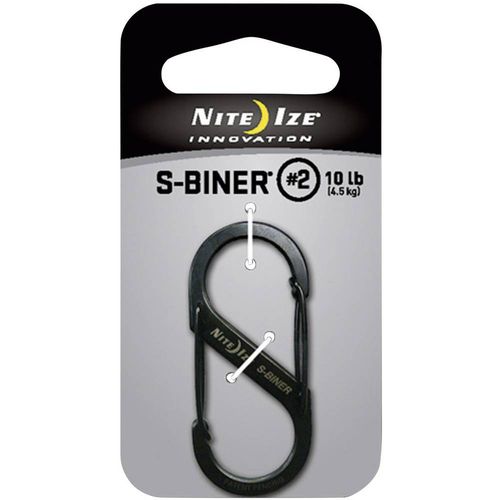 NITE Ize NI-SB2-03-01 karabiner  S-Biner Gr. 2  50 mm x 22 mm  1 St. slika 1