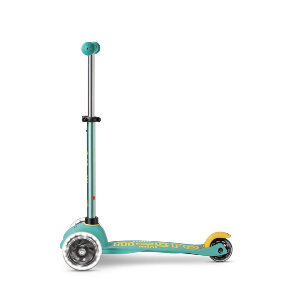 Micro Romobil Mini Deluxe ECO LED, Mint slika 2