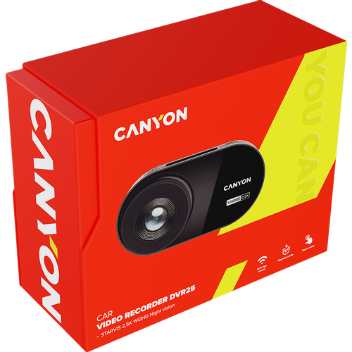 Canyon DVR25, 3' IPS with touch screen, Mstar8629Q, Sensor Sony335, Wifi, 2K resolution slika 12