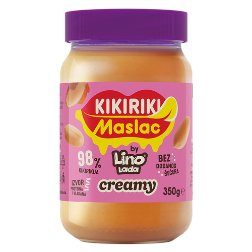 Lino Lada kikiriki maslac Creamy 350g slika 1