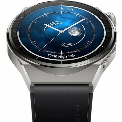 Huawei Watch GT 3 Pro 46mm Silicon Black Fluoroelastomer Strap slika 5