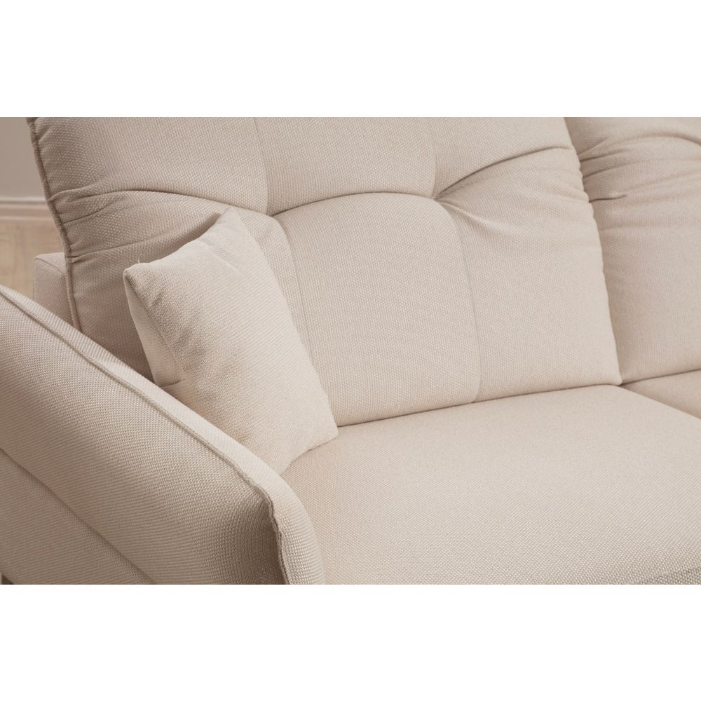 Costor White - Bijela Sofa sa 3 Mjesta slika 5