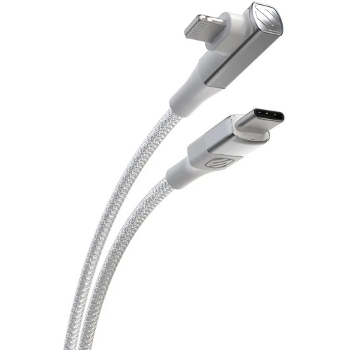 SCOSCHE, StrikeLine™ USB-C® na pravokutni Lightning® kabel, 1.8m, bijeli slika 1