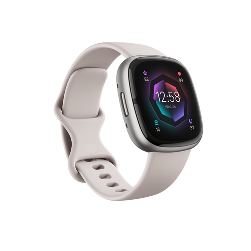 FITBIT Sense 2 Lunar White Pametni sat slika 1