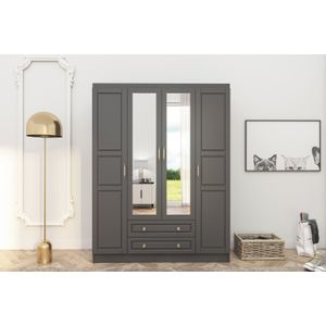 Bahar 624 - Anthracite Anthracite Wardrobe