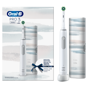 Oral-B Pro 3 White 3500+TC design edition, Električna četkica za zube