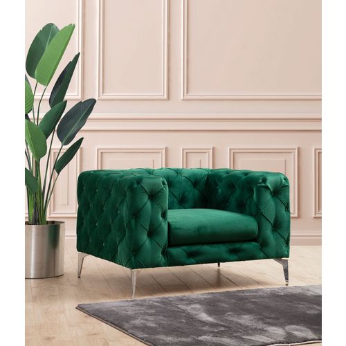 Atelier Del Sofa Como - Zelena fotelja sa zelenim krilima slika 1