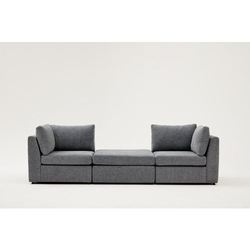 Atelier Del Sofa Mottona Ugaona Garnitura - Siva slika 3