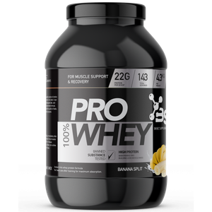 100% PRO WHEY 4.3KG BASIC SUPPLEMENTS -  Banana Split