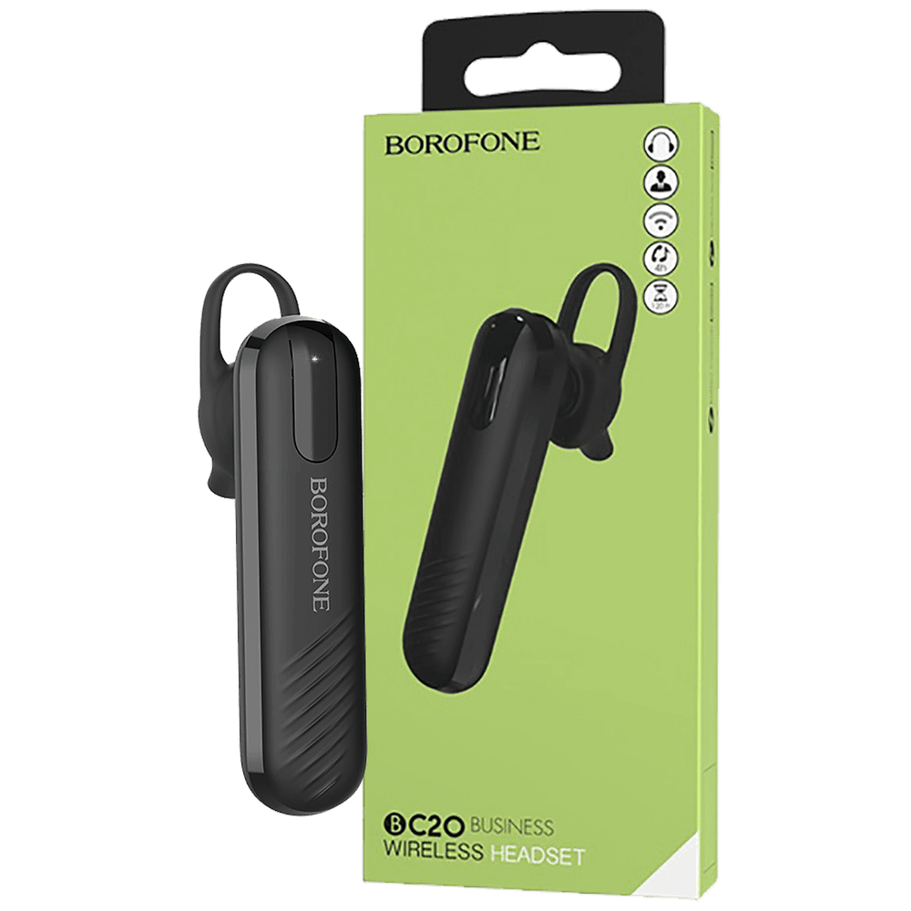 Borofone Slušalica bežične sa mikrofonom, Bluetooth, 70 mA, 4 h - BC20 Smart Black slika 1