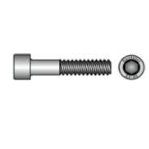 Allan screw DIN 912 A2 M8x45, 100 kom 444417-101