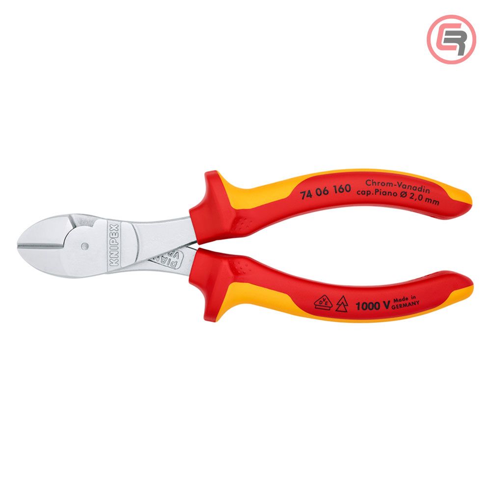 Knipex Kliješta Bočna Sječa – Sječice Ojačana 160mm 1000V – 74 06 160 slika 3