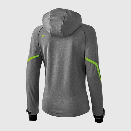 Ženska Jakna Erima Softshell Function Grey Marl/Green Gecko slika 2