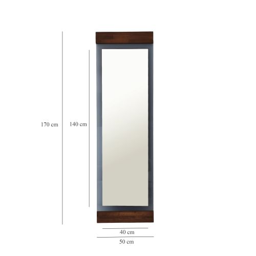 Woody Fashion Ogledalo, Murano - Walnut slika 9