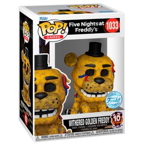 Funko POP figura - Withered Golden Freddy iz Five Nights at Freddy's (Ekskluzivno)