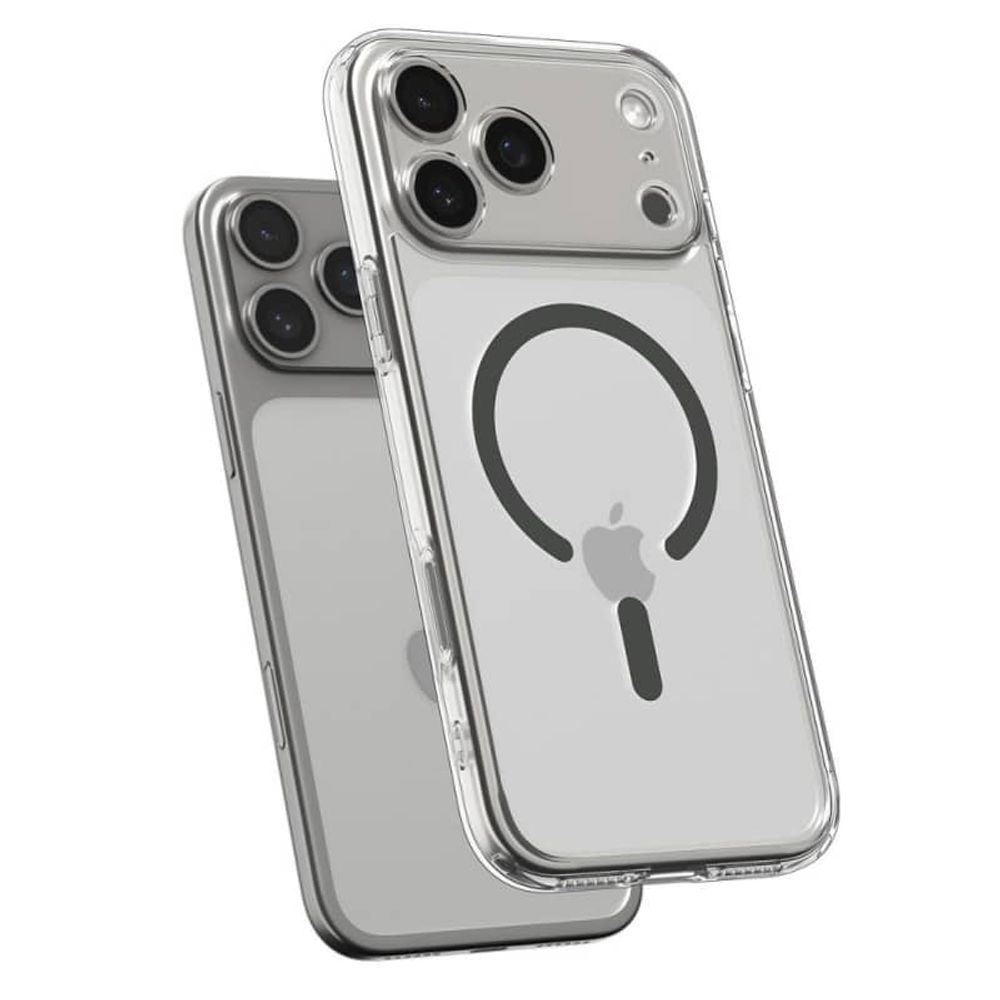 Spigen Ultra Hybrid s MagSafeom za Apple iPhone 17 Pro Clear Graphite ACS10347 slika 5