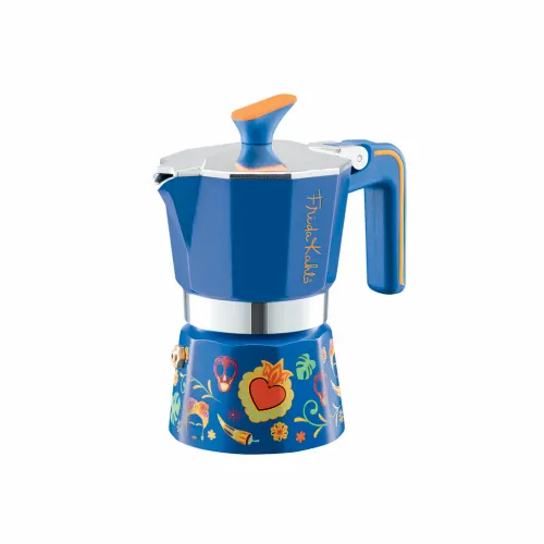 Pedrini Frida Kahlo Moka pot - 2 šoljice slika 1