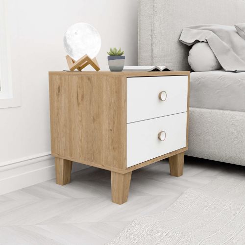 Lisa 3690 Oak
White Nightstand slika 1