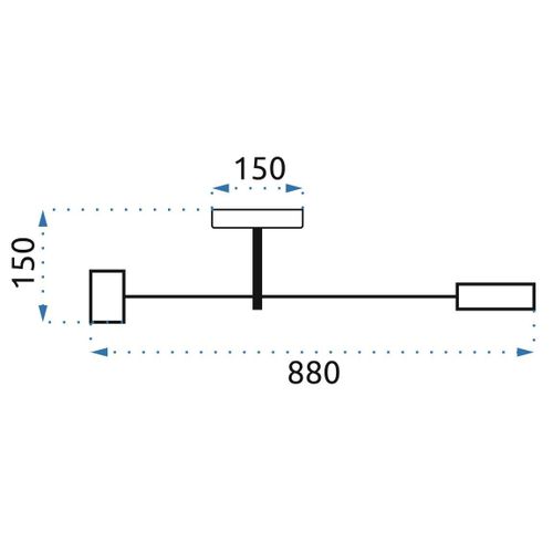 TOOLIGHT STROPNA SVJETILKA SIVA APP529-6C slika 12