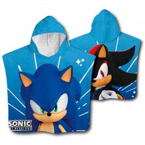 Sonic The Hedgehog microfibre poncho ručnik